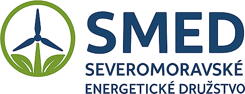 Severomoravské energetické družstvo – logo